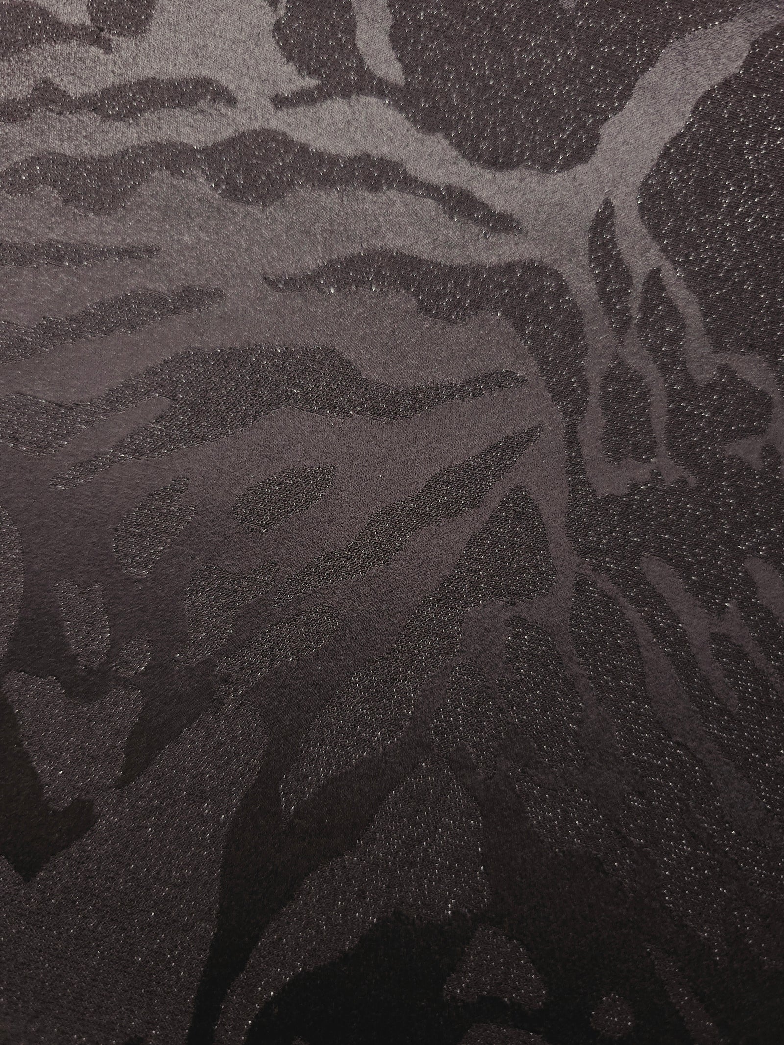 Metallic Motif Woven Jacquard Fabric