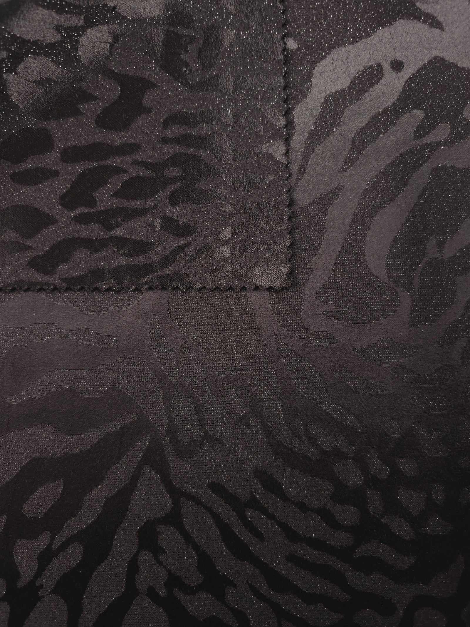 Metallic Motif Woven Jacquard Fabric