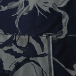 Navy colorway shown front and back, the reverse settling into a softer steel-blue