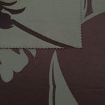 Front and back of the wine colorway, the glossy face holding more saturation than its muted reverse