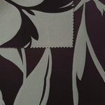 Front and back of the eggplant colorway, the glossy face deeper in tone than its muted reverse