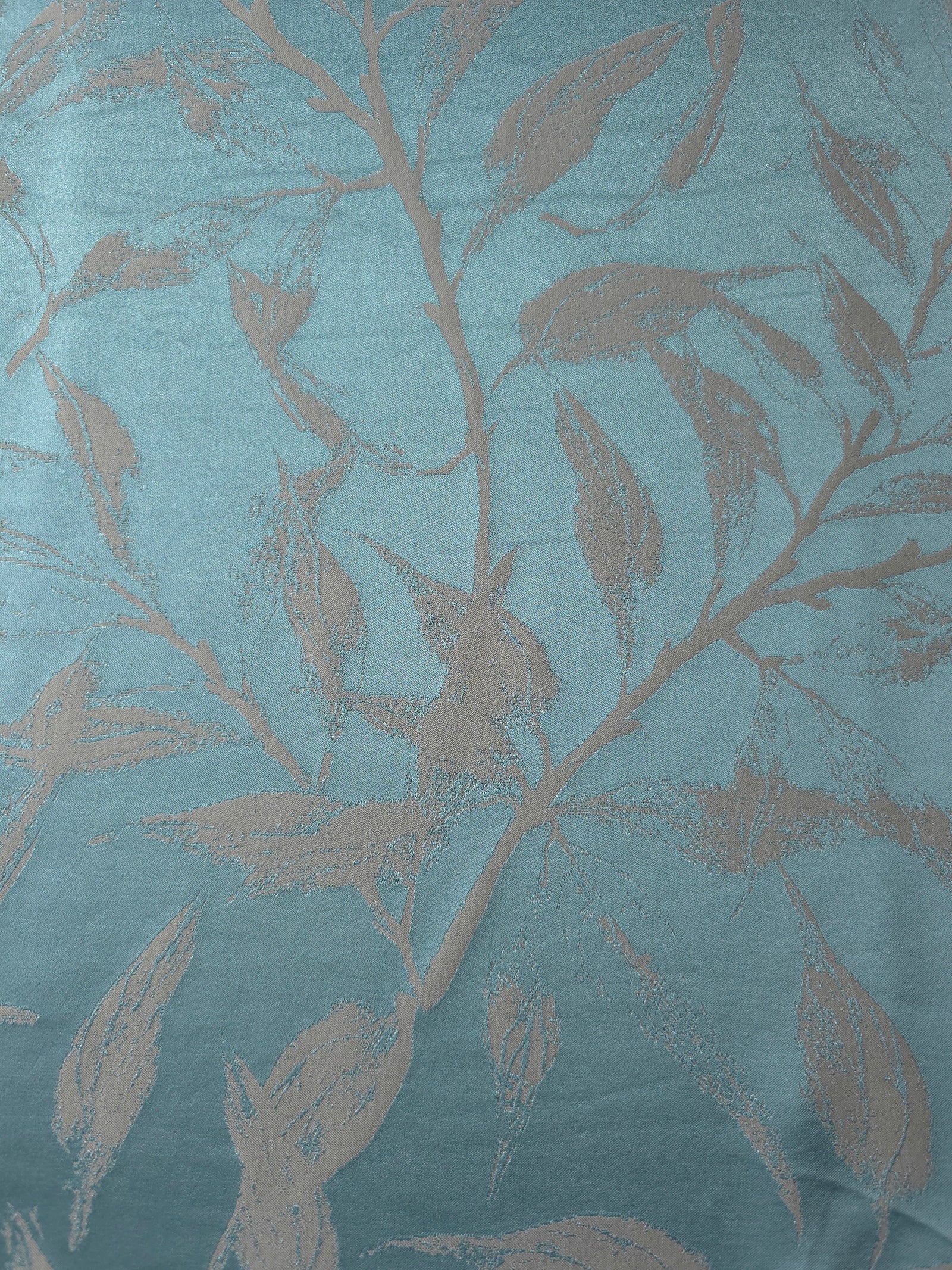 Reversible Two-Tone Stretch Satin Jacquard Fabric
