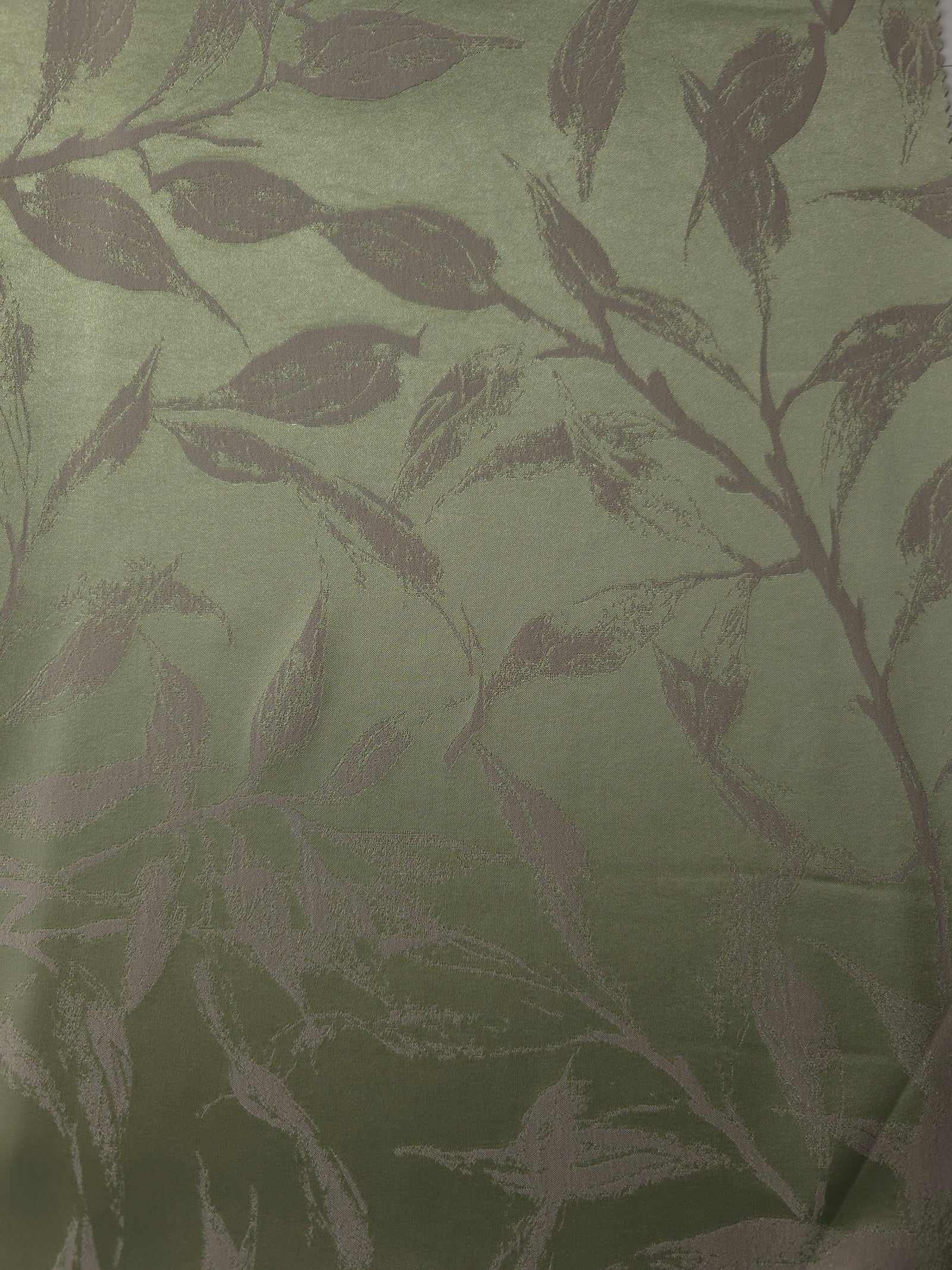 Reversible Two-Tone Stretch Satin Jacquard Fabric