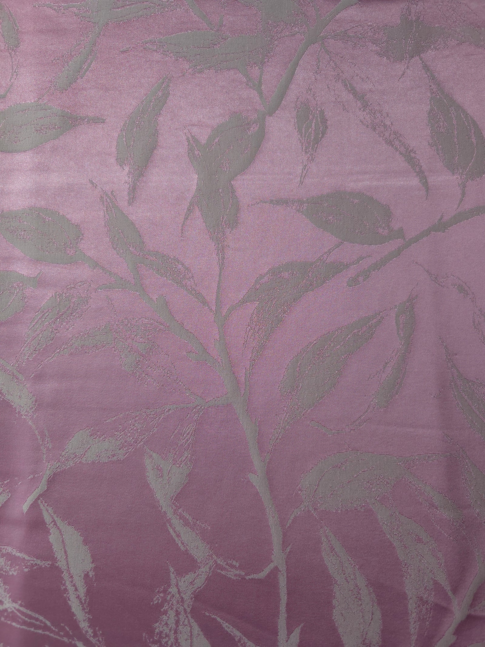 Reversible Two-Tone Stretch Satin Jacquard Fabric