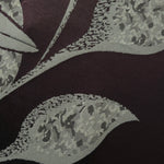 Close-up of the plum lily flower colorway, the darkest and most saturated of the three