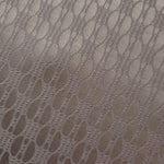 Close detail of the taupe-bronze lattice colorway, suited to buyers wanting a textured neutral