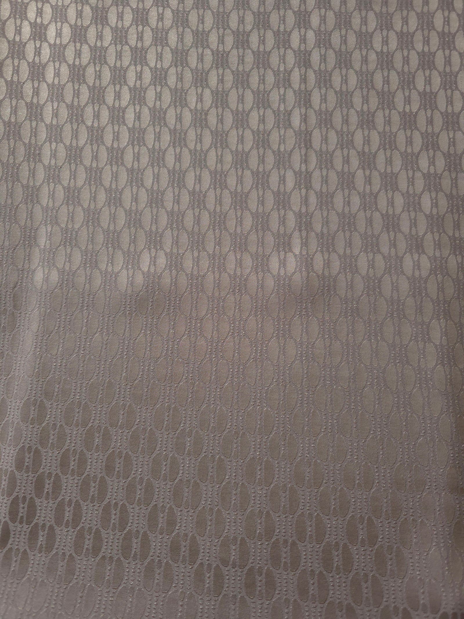 Reversible Two-Tone Stretch Satin Jacquard Fabric