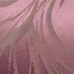Close detail of the magenta colorway, where the contrast between bright pink and taupe is the most vivid of the six