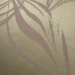 Close-up of the sage colorway, an earthier tone than the other five with warm mauve pattern lines
