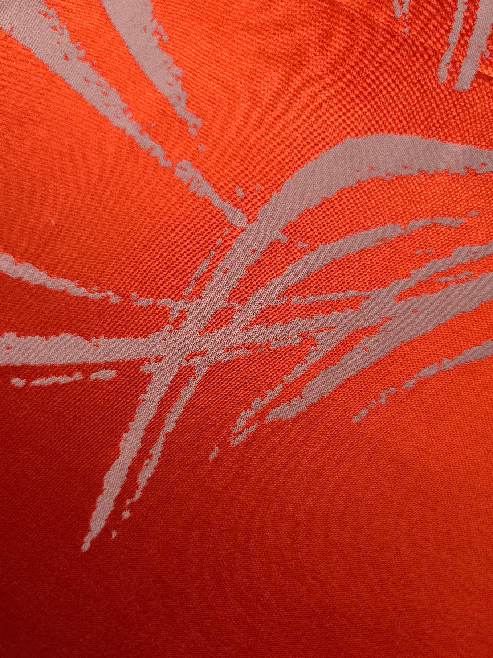 Reversible Two-Tone Stretch Satin Jacquard Fabric