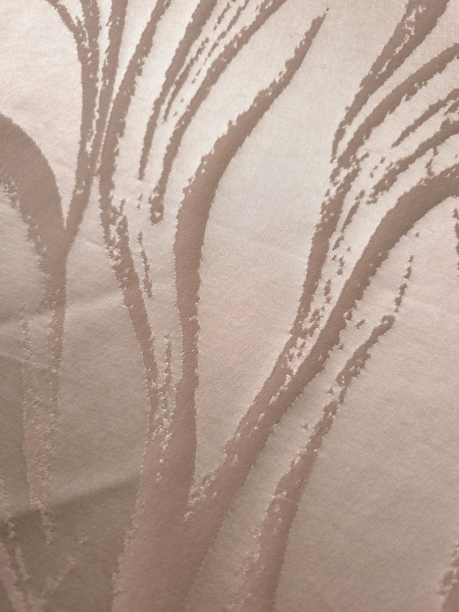 Reversible Two-Tone Stretch Satin Jacquard Fabric