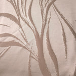 A wider cut of the champagne seaweed satin, laid flat to show the full tonal pattern repeat