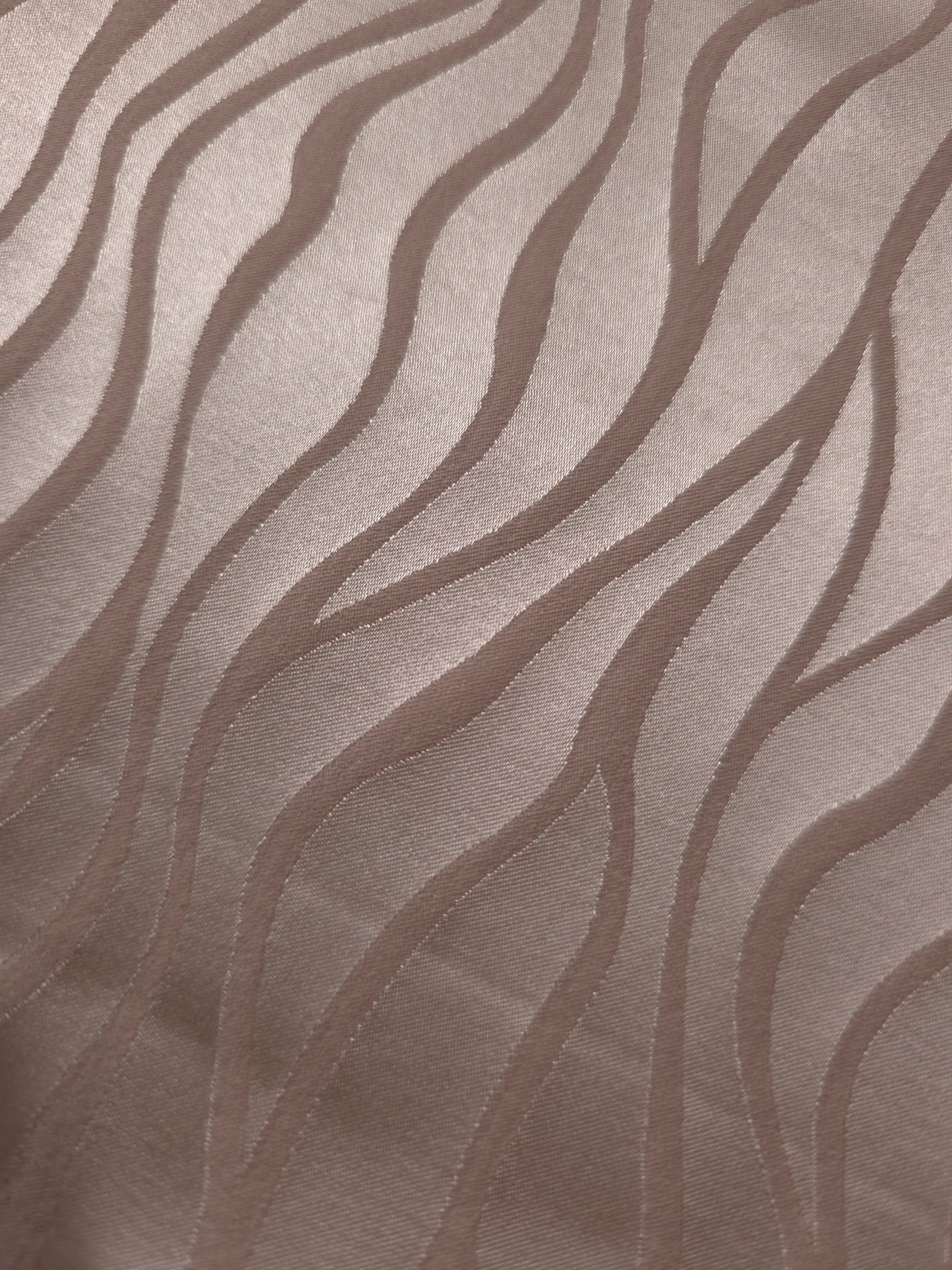 Reversible Two-Tone Stretch Satin Jacquard Fabric