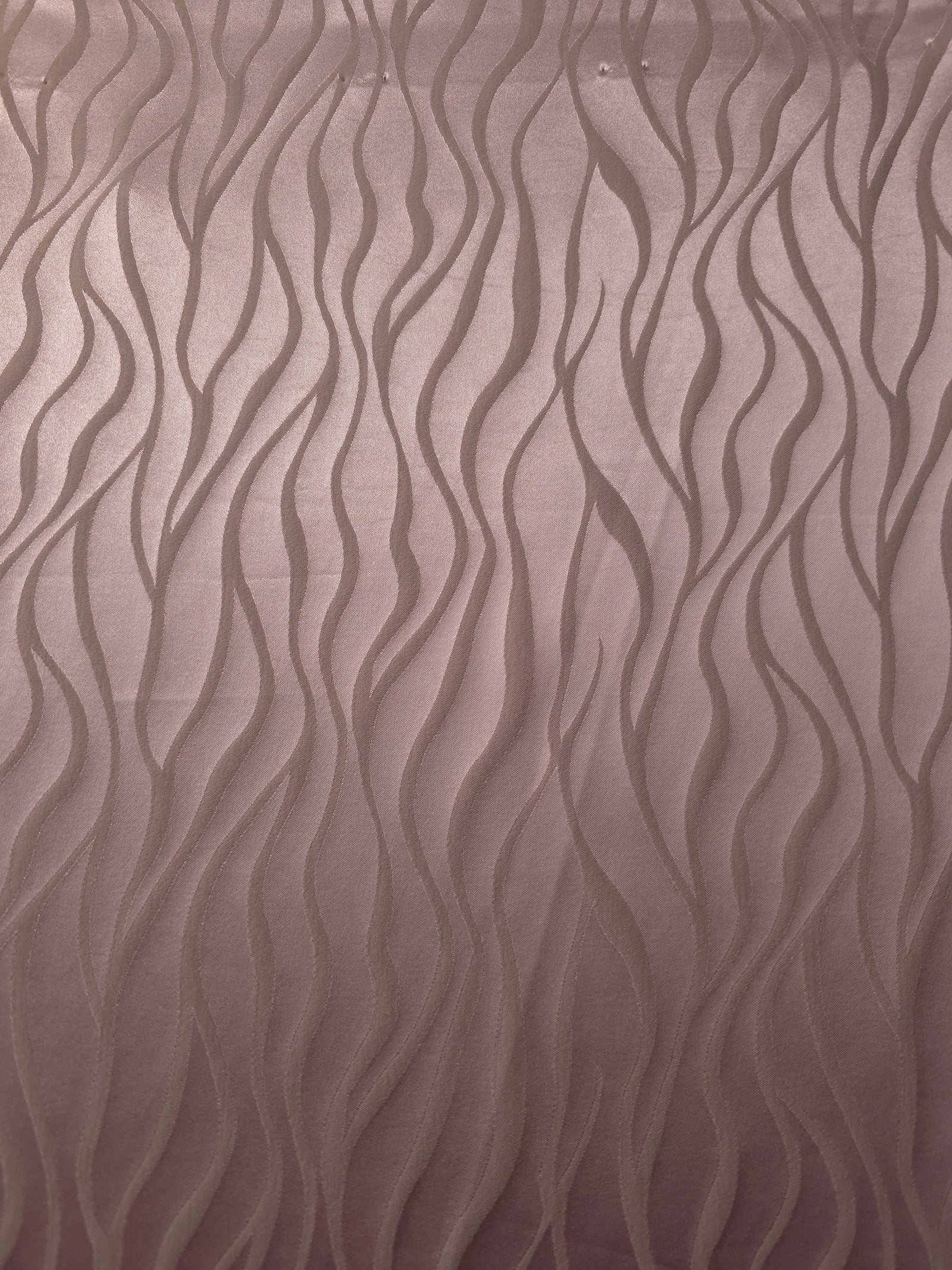 Reversible Two-Tone Stretch Satin Jacquard Fabric