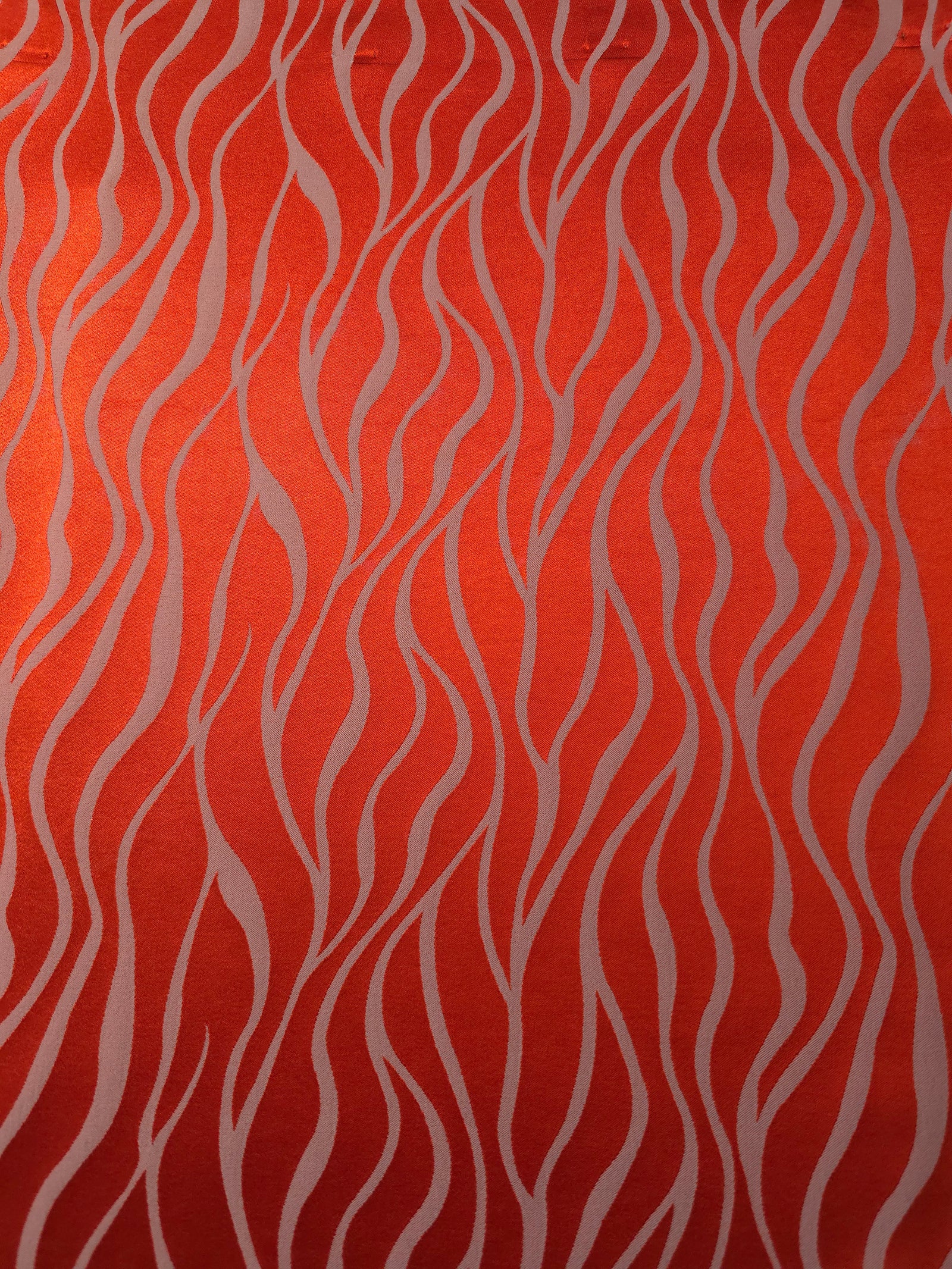 Reversible Two-Tone Stretch Satin Jacquard Fabric