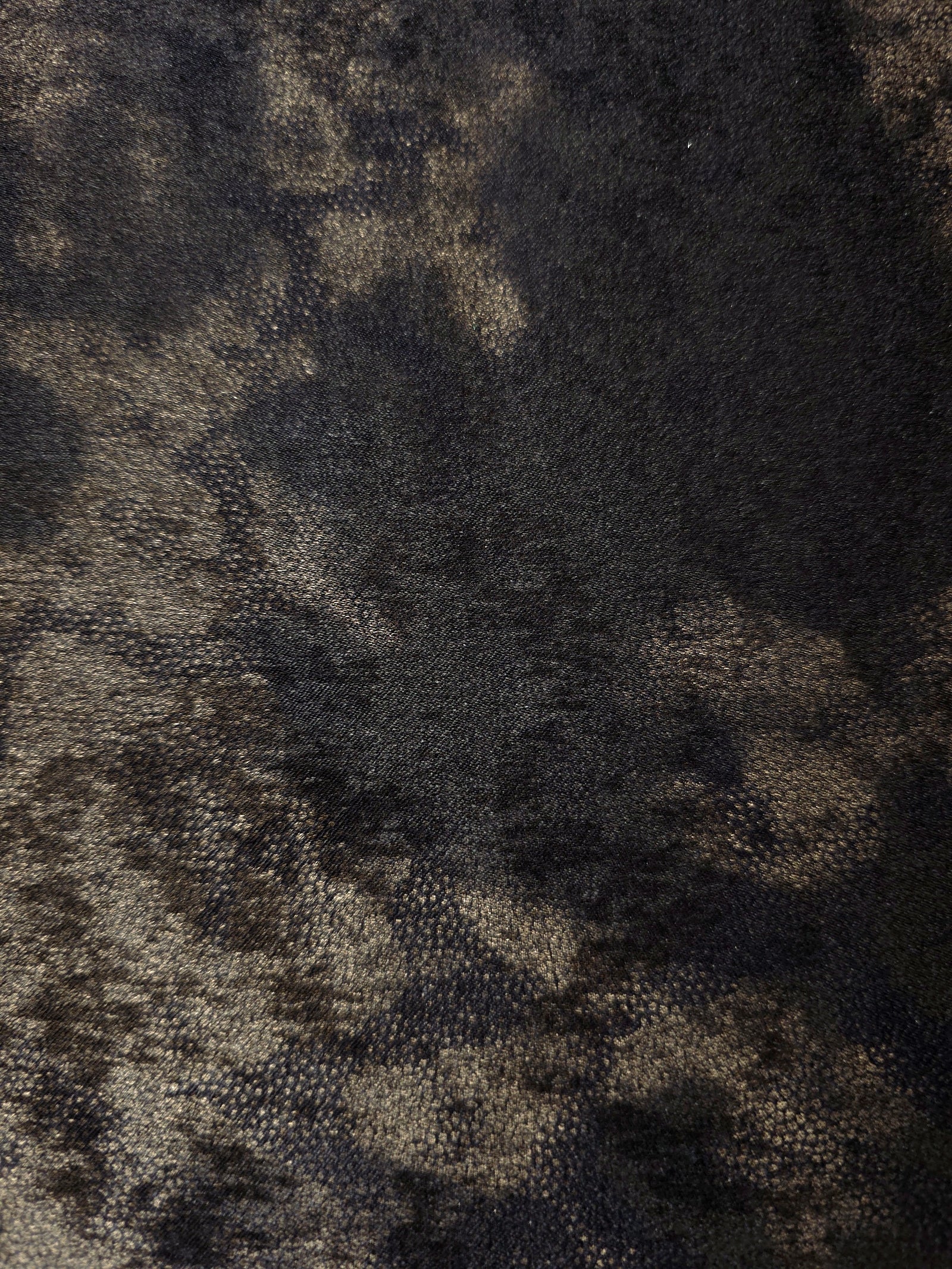 Silky Designed Foil Pattern Fabric - Marble Vein Foil