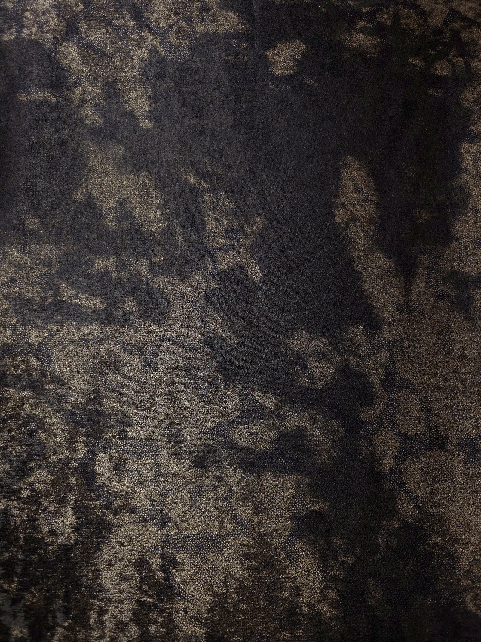 Silky Designed Foil Pattern Fabric - Marble Vein Foil