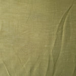 Fresh apple green linen viscose plain fabric with a smooth, breathable weave suited for warm-weather apparel.