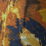 Close-up texture of A-Gri D6957IJ9 lyocell viscose digital print fabric.