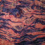 Pattern overview of Kahve D7587IJ9 lyocell viscose digital print fabric.