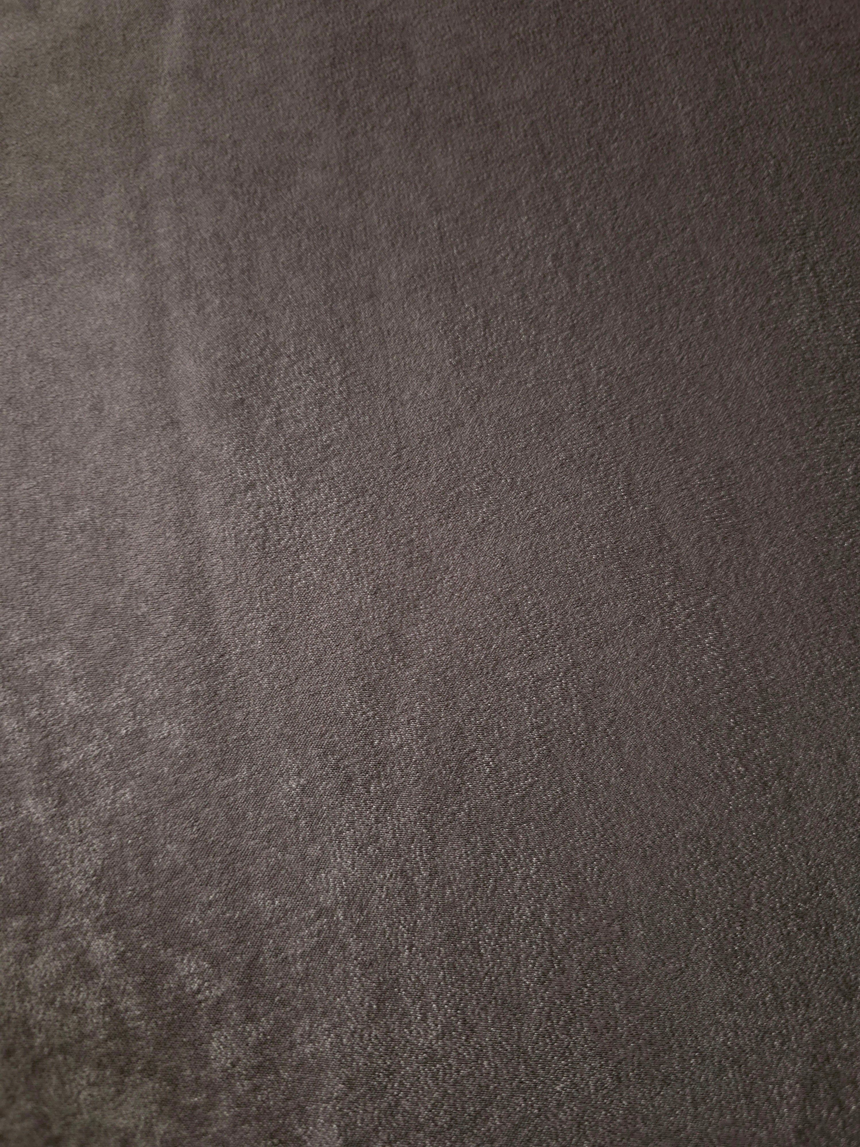 Graphite Taupe Milano sandwashed silky fabric with a soft fluid drape and smooth flowing folds