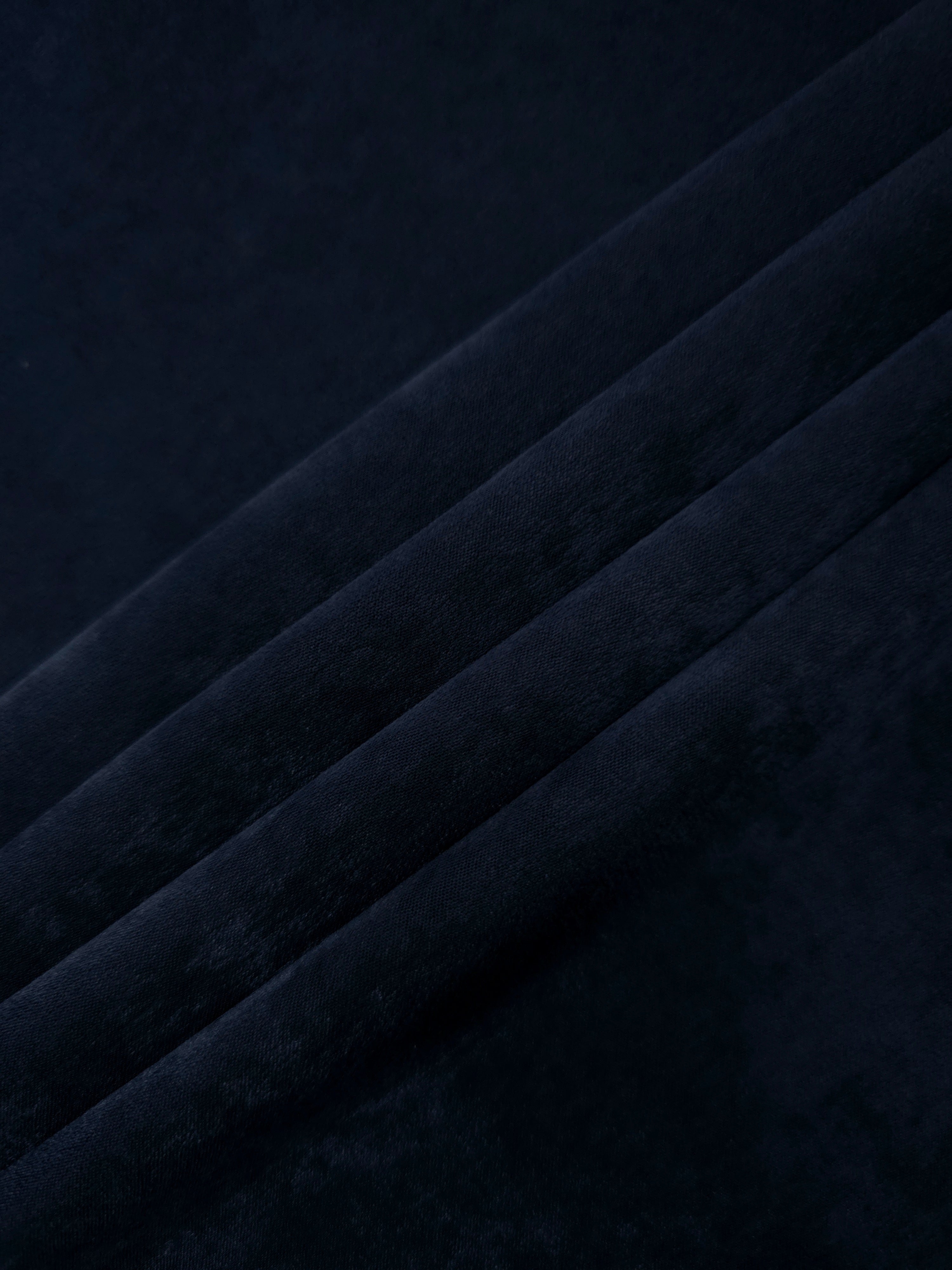 Wholesale Midnight Ink Milano matte sandwashed silky fabric for garment production and apparel projects