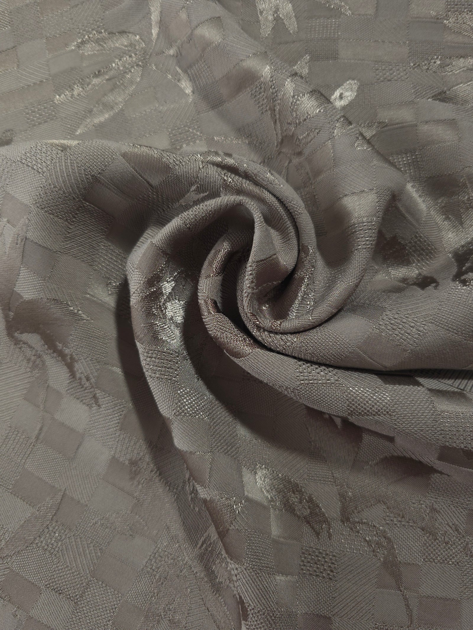 Floss Satin Square-Weave Jacquard Fabric