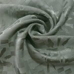 Draped flower brick jacquard colourway with soft structured movement.