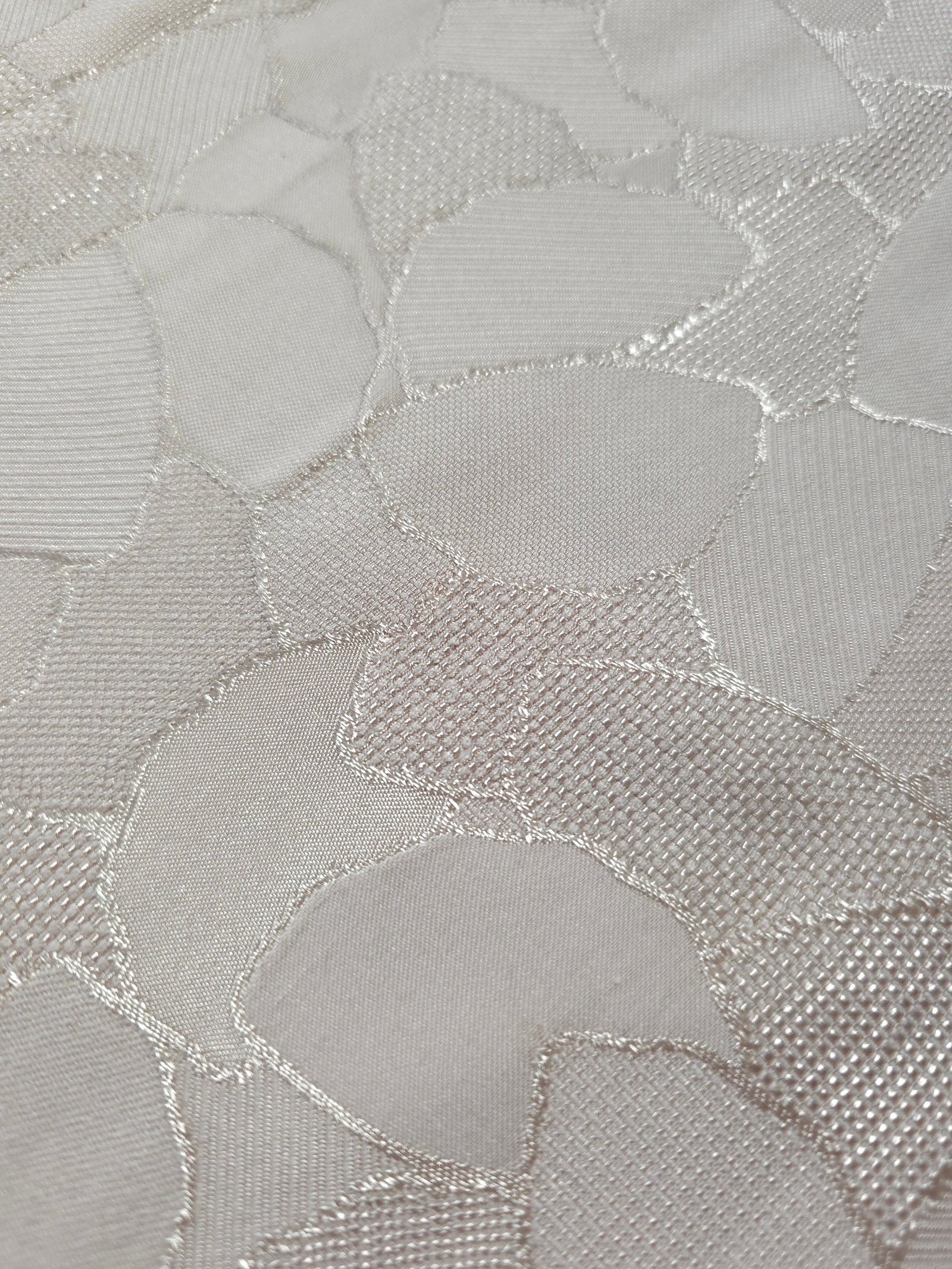 Floss Satin Square-Weave Jacquard Fabric
