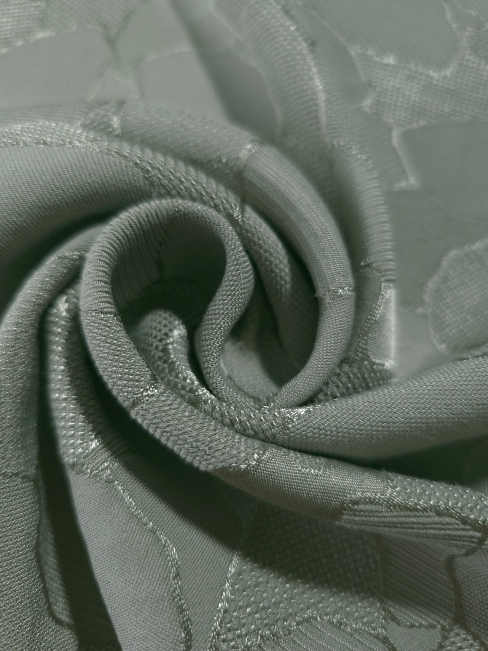 Floss Satin Square-Weave Jacquard Fabric