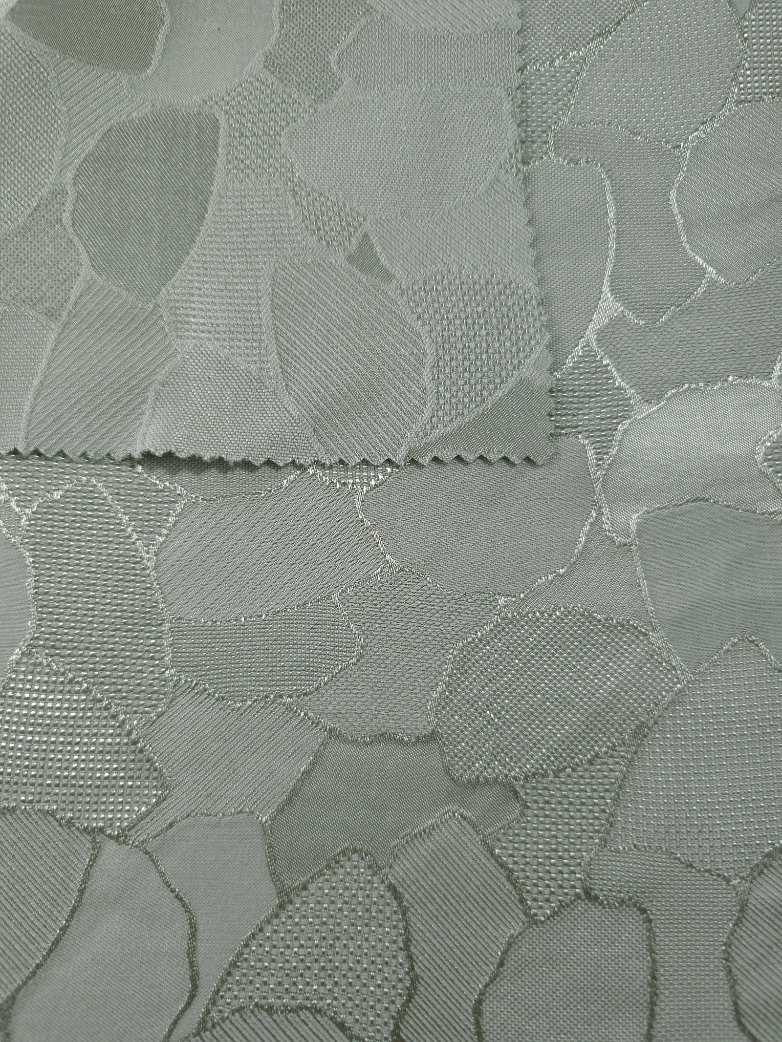 Floss Satin Square-Weave Jacquard Fabric