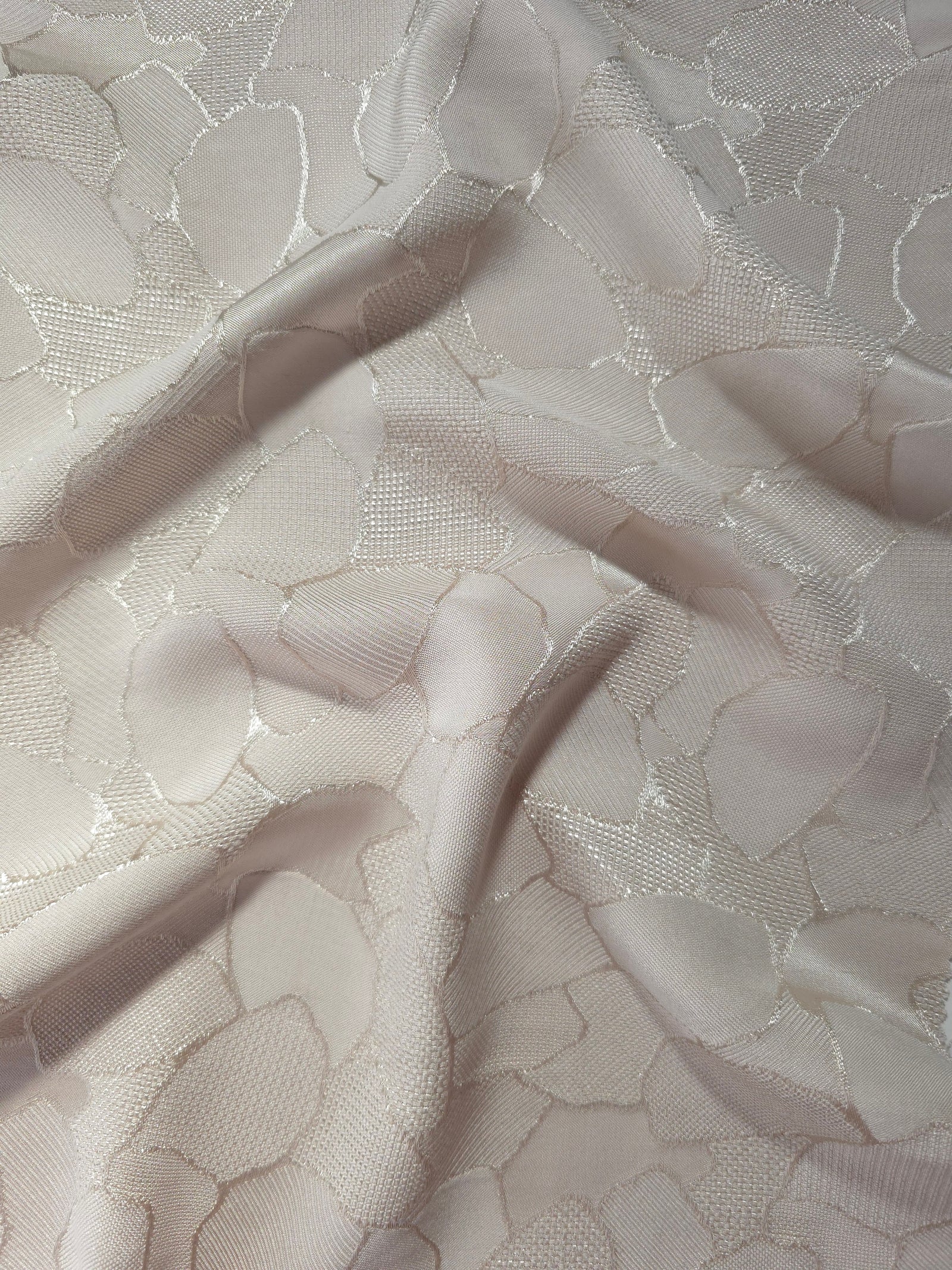 Floss Satin Square-Weave Jacquard Fabric