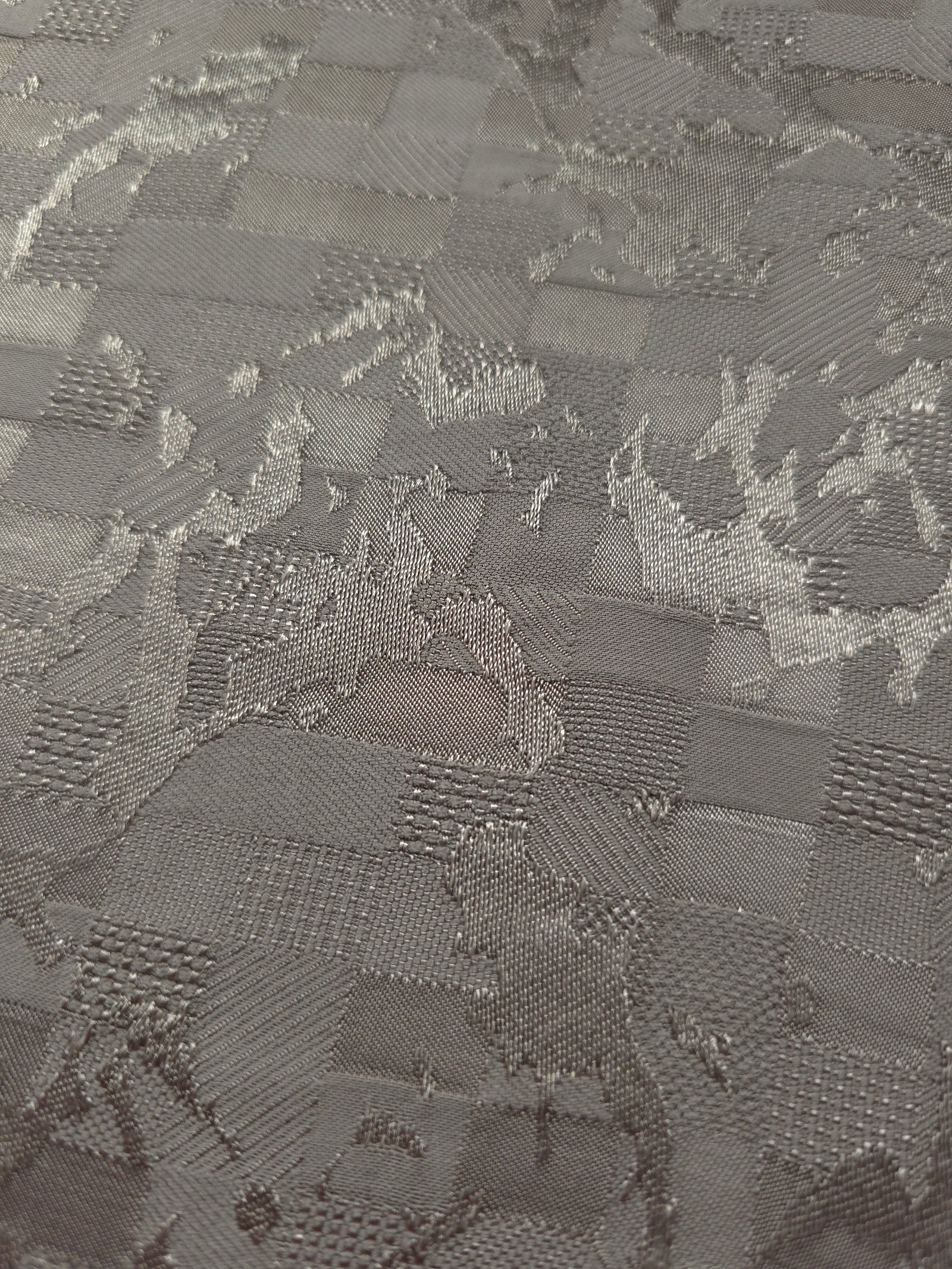 Floss Satin Square-Weave Jacquard Fabric