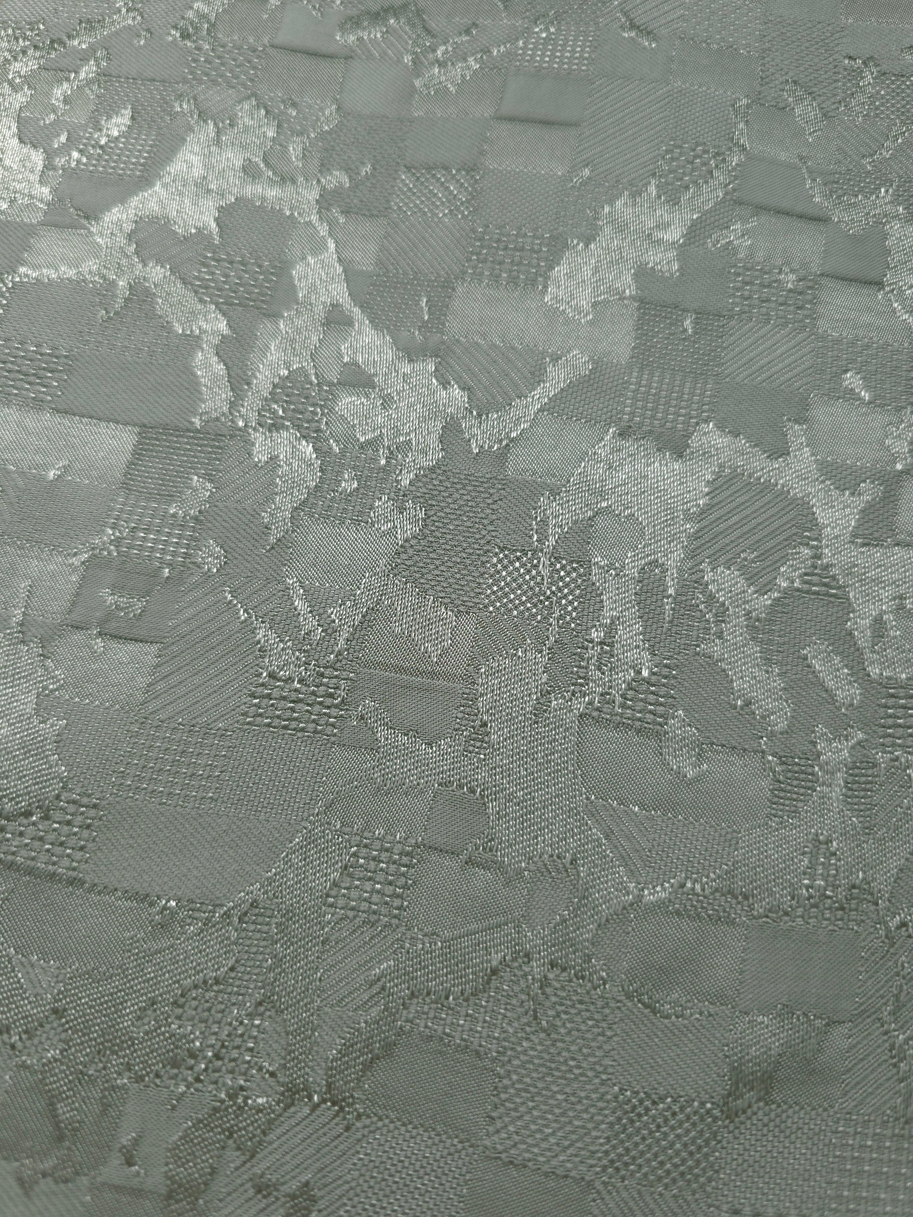 Close-up of splash brick jacquard colourway with square-weave texture.