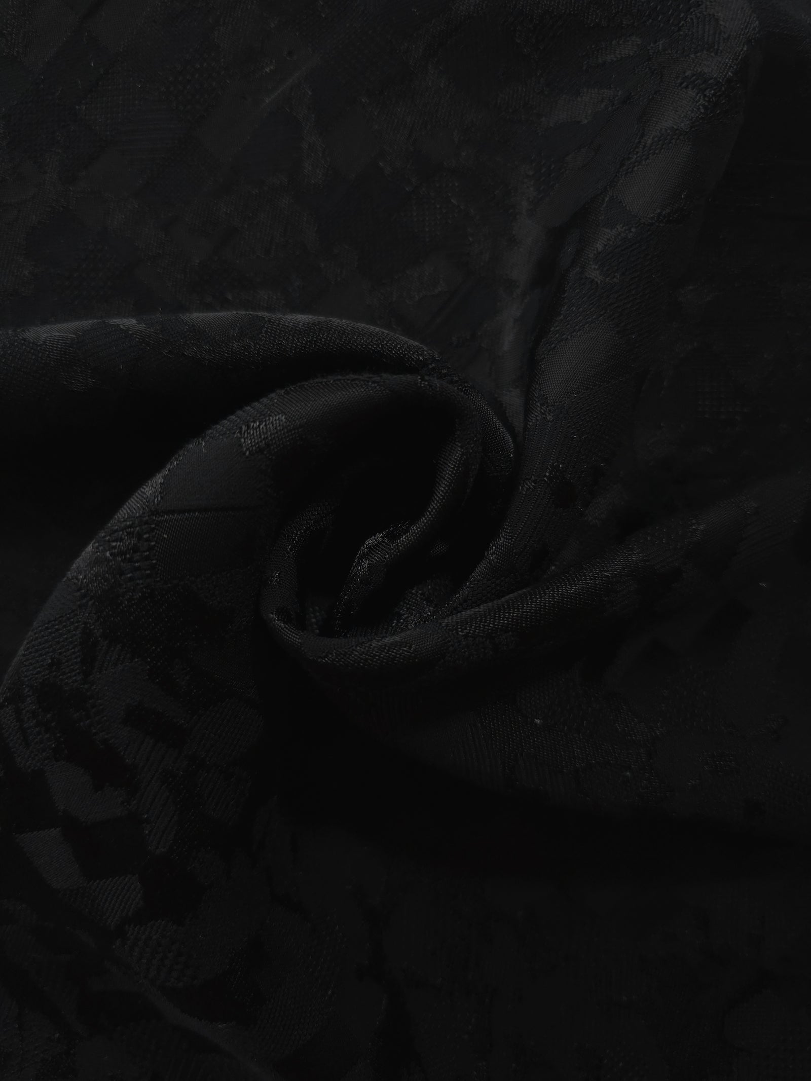 Floss Satin Square-Weave Jacquard Fabric