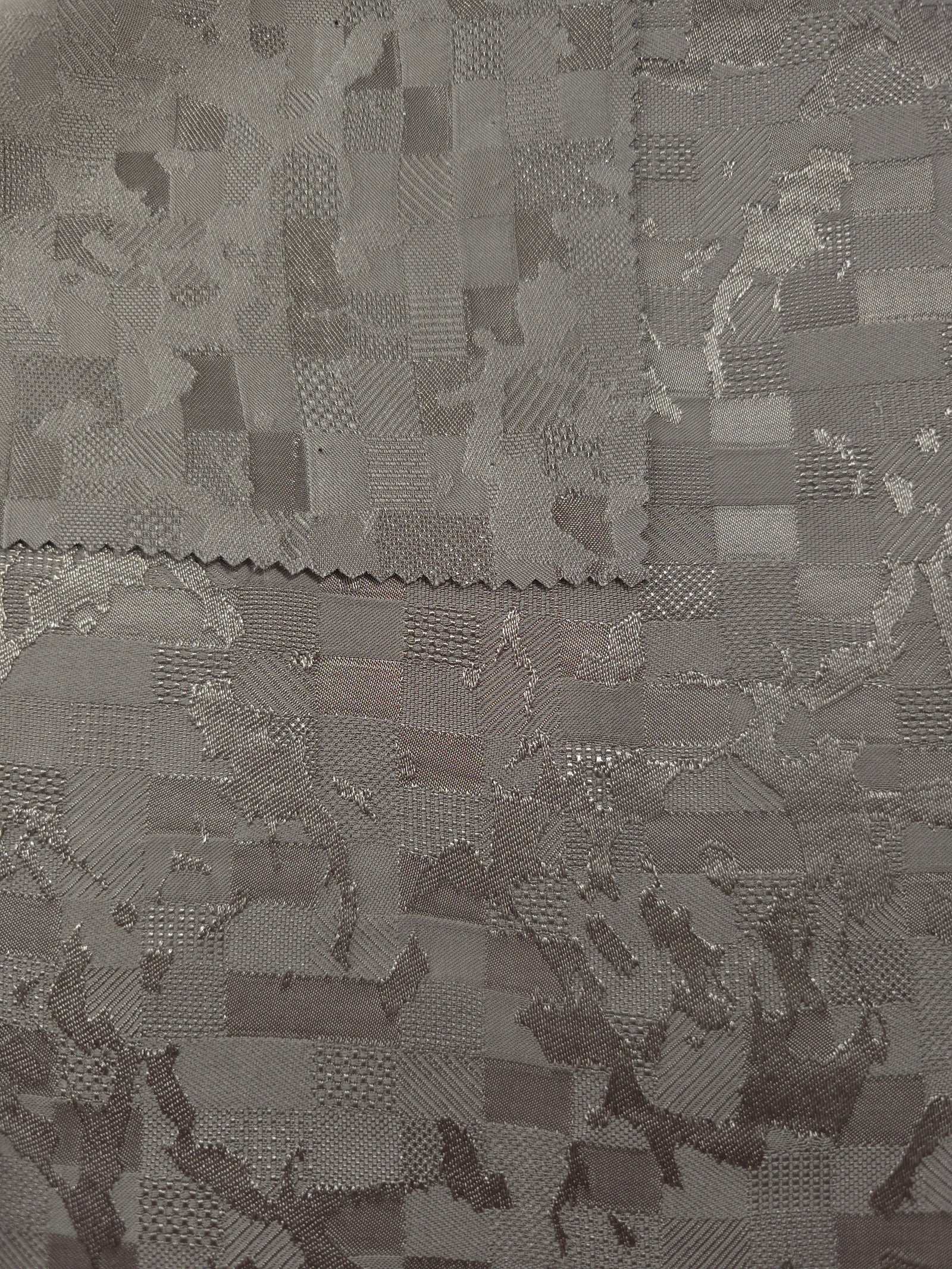 Floss Satin Square-Weave Jacquard Fabric