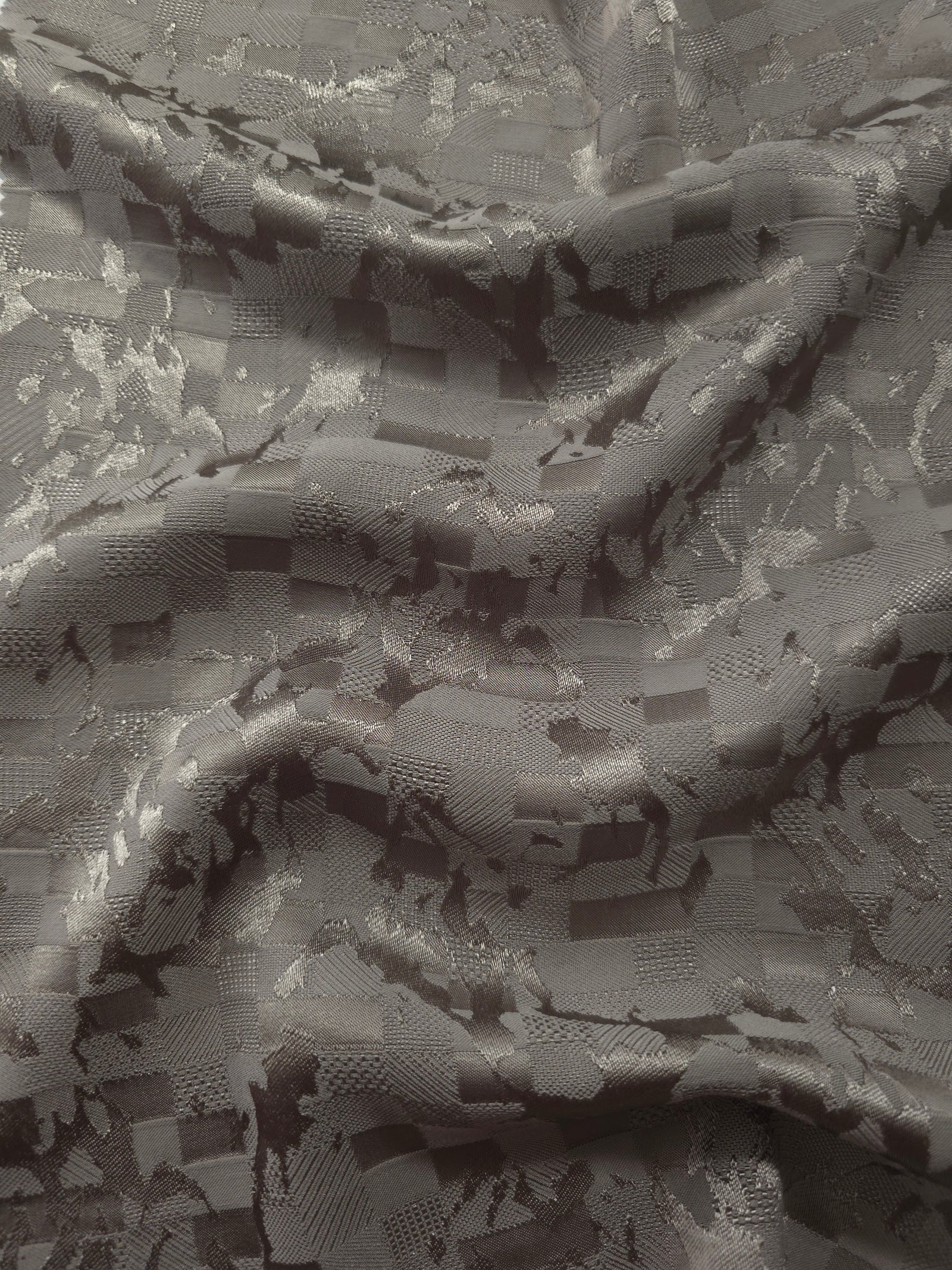 Floss Satin Square-Weave Jacquard Fabric