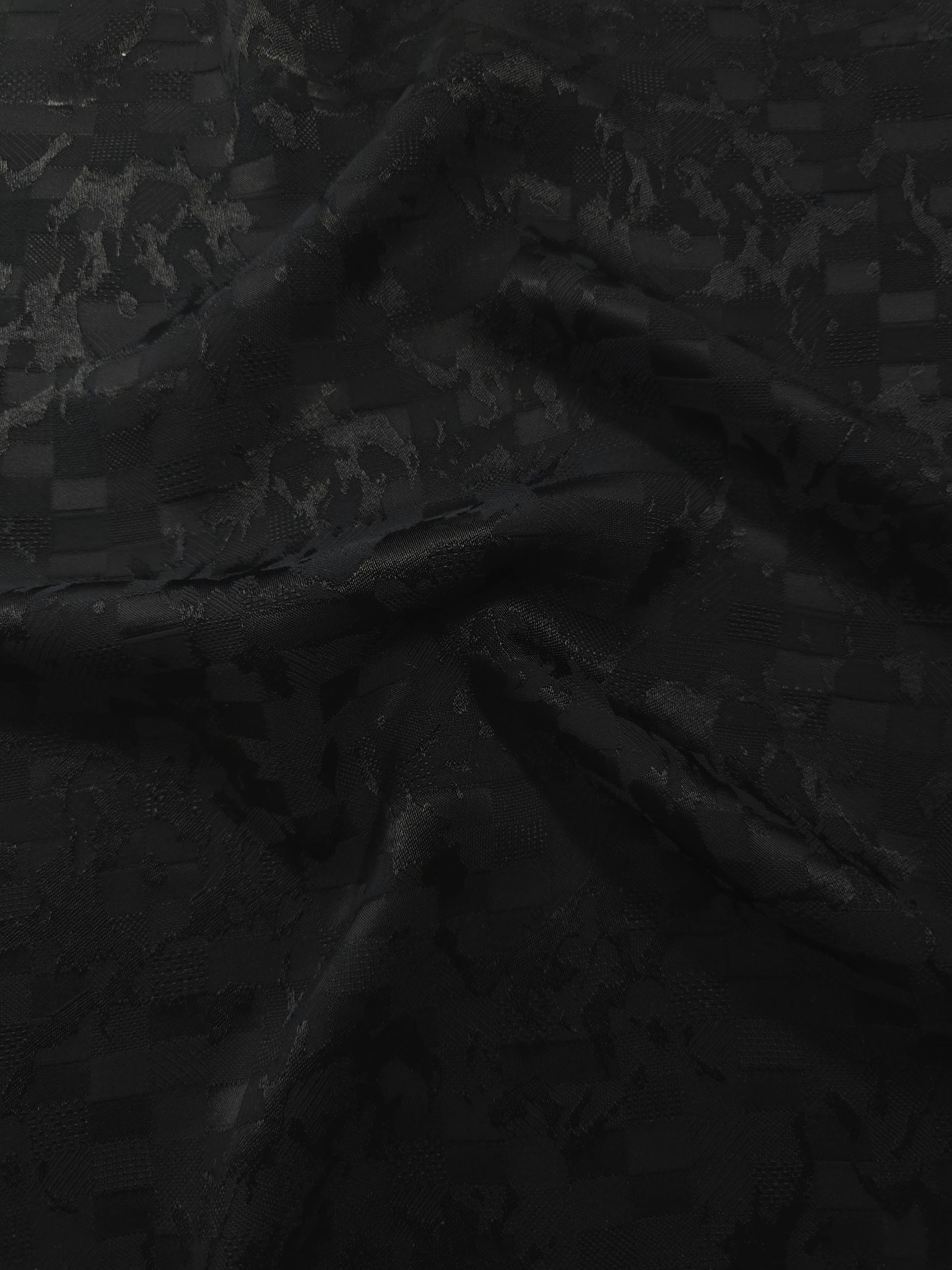 Floss Satin Square-Weave Jacquard Fabric