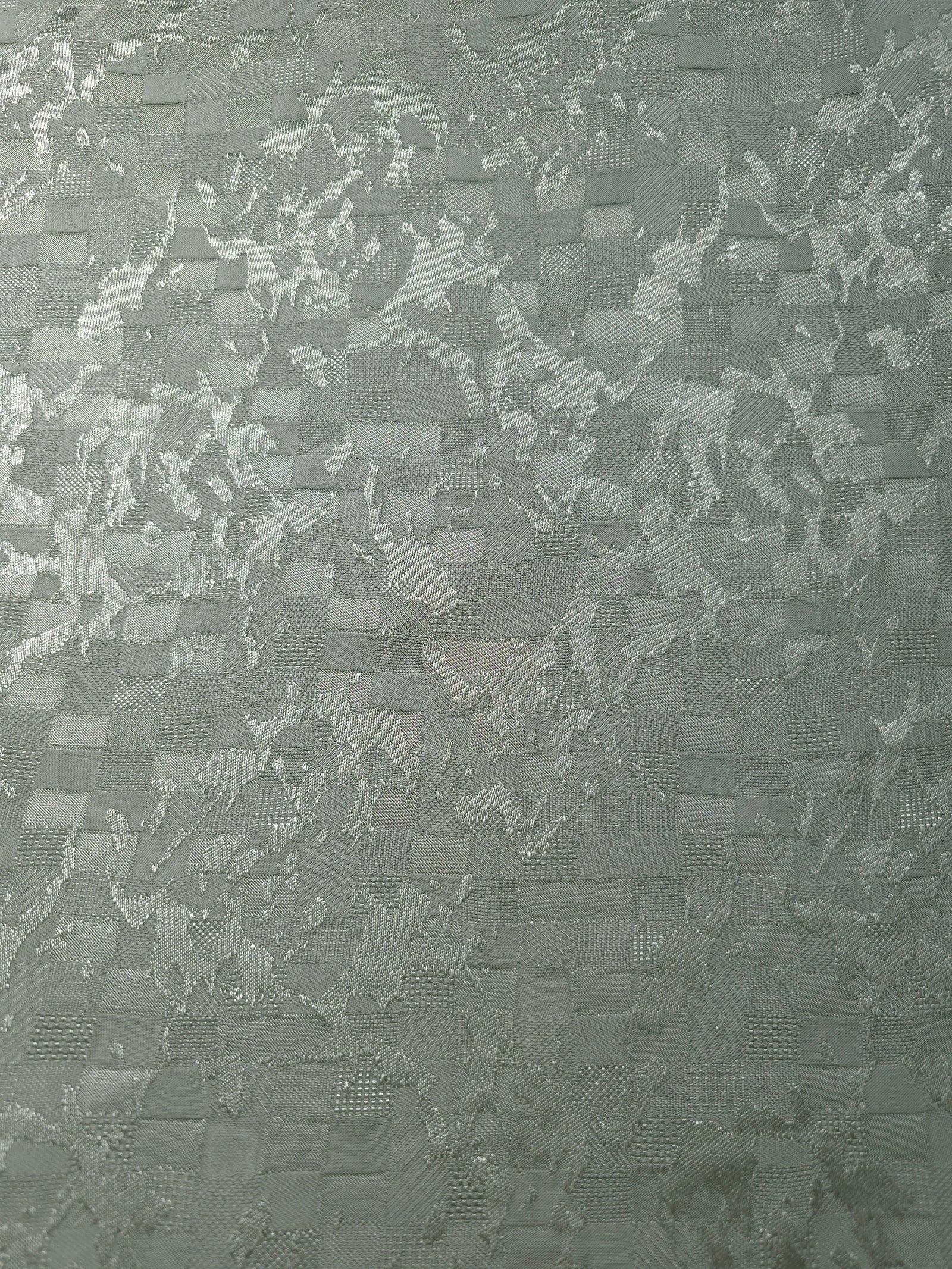 Floss Satin Square-Weave Jacquard Fabric