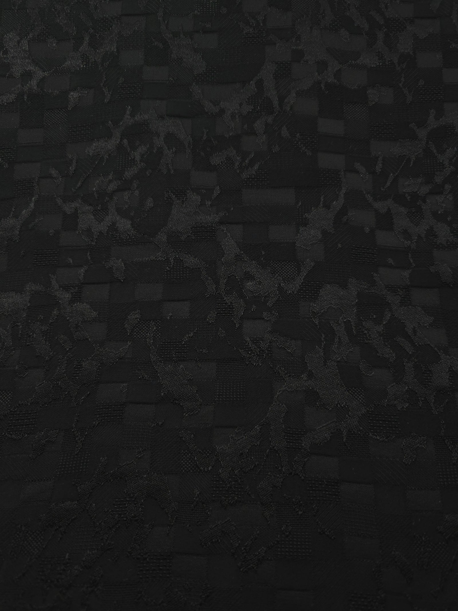 Floss Satin Square-Weave Jacquard Fabric