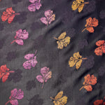     Moroccan-inspired embossed rayon viscose jacquard fabric showing soft drape and matte finish
