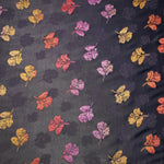 Wide view of 200 GSM rayon viscose jacquard fabric for abayas, dresses, and kaftans