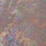 MilanSaten Rainbow Foil fabric in Rose Beige, shade 73 — folded fabric view