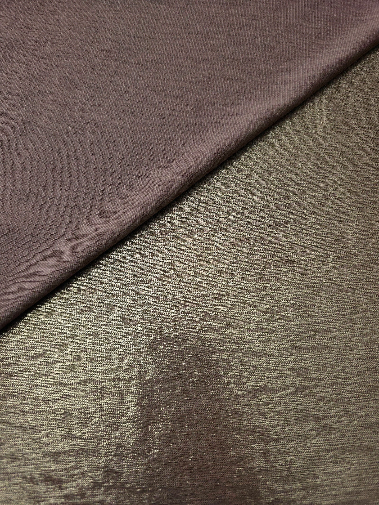 Premium Plisse Metallic Lame Stretch Jersey