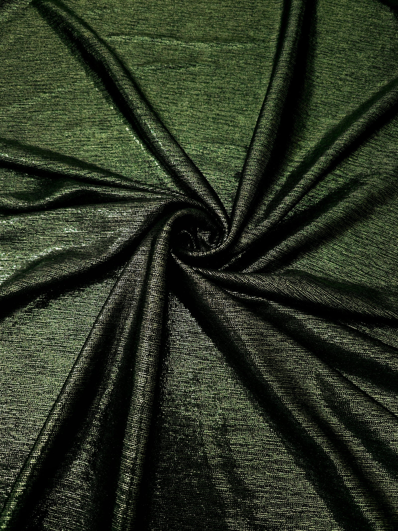 Premium Plisse Metallic Lame Stretch Jersey