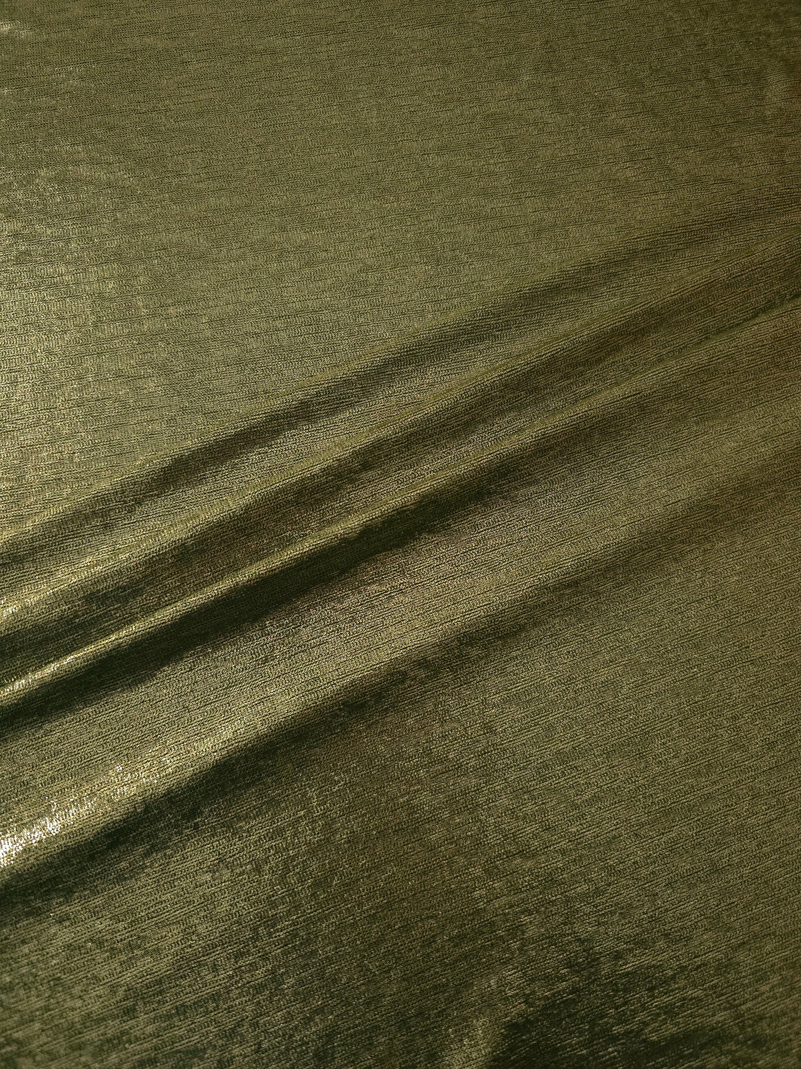 Premium Plisse Metallic Lame Stretch Jersey