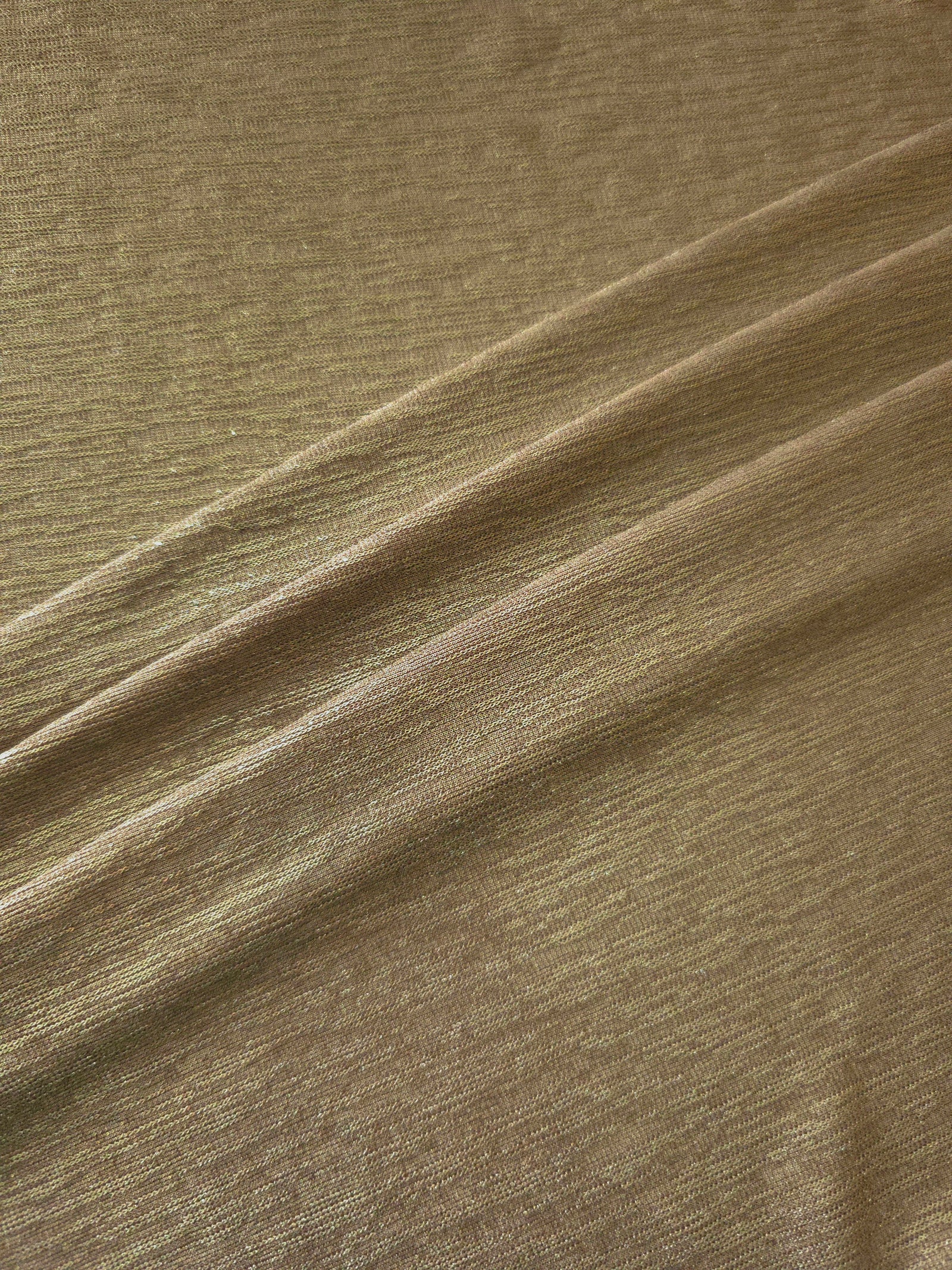 Premium Plisse Metallic Lame Stretch Jersey
