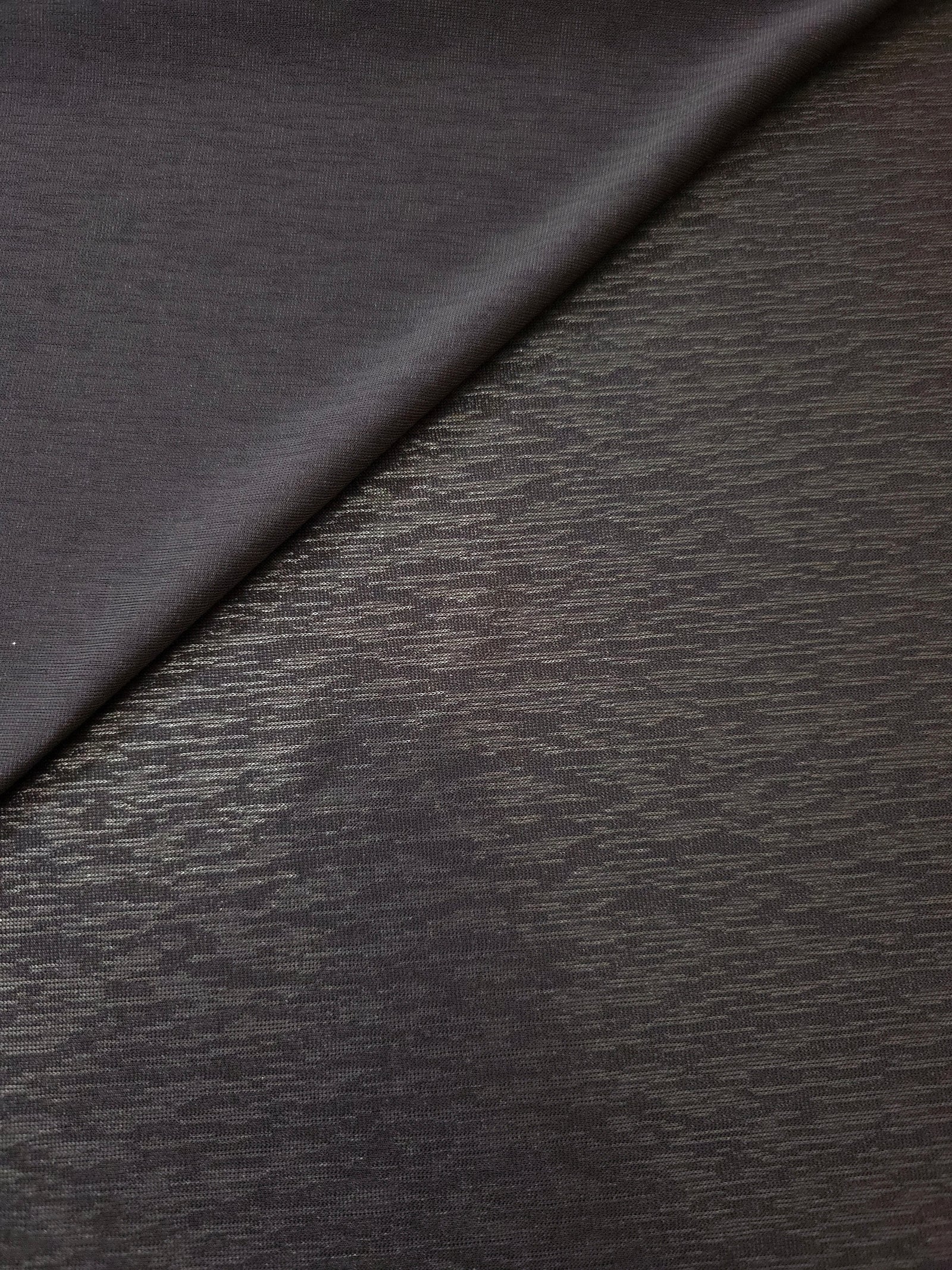 Premium Plisse Metallic Lame Stretch Jersey