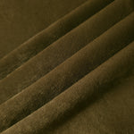 Close-up texture of Dark Khaki sandwashed silky polyamide fabric