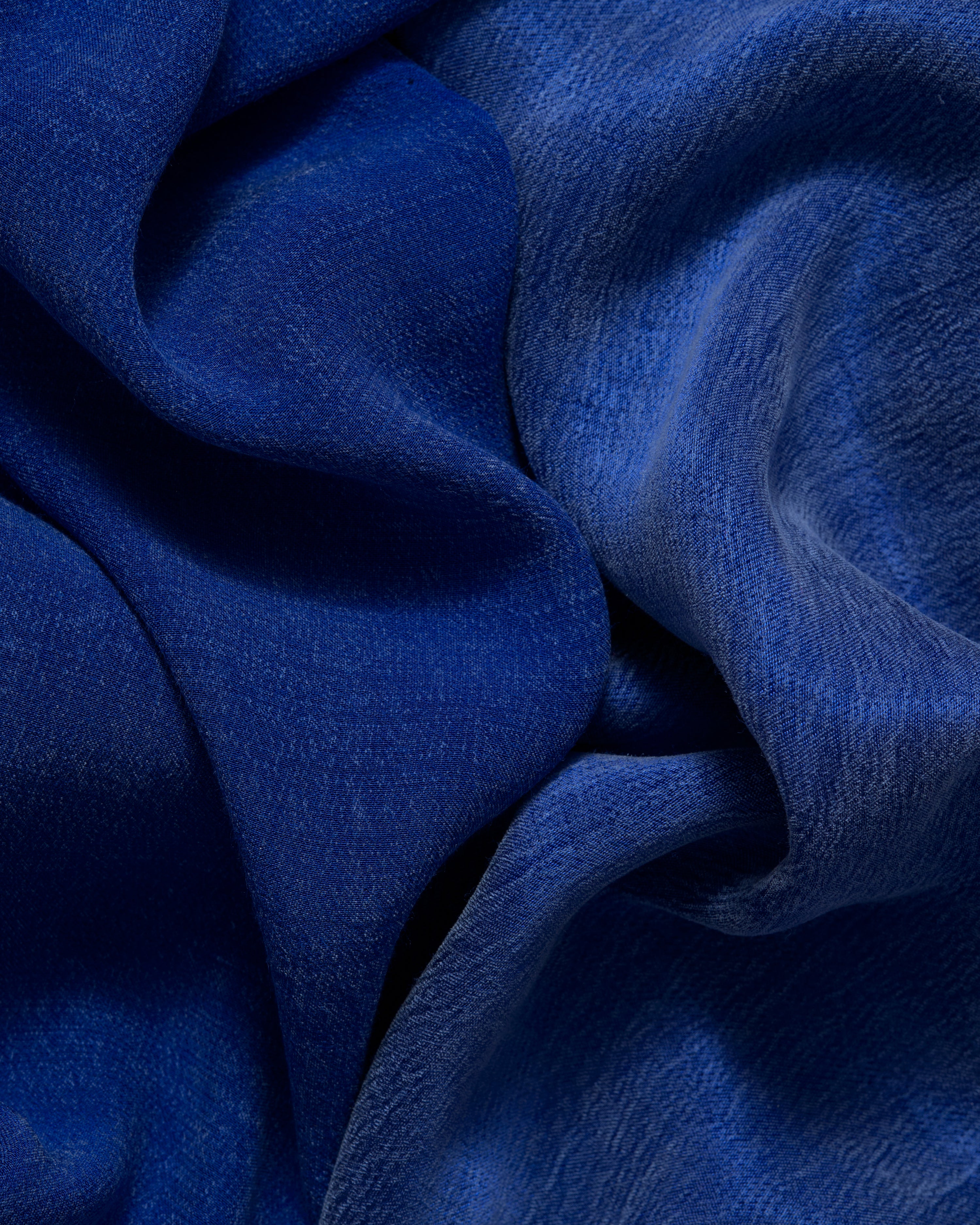 Sandwashed Cupro Viscose Stone Blue - Hiba Fabrics